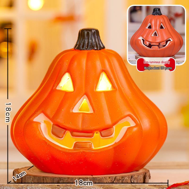 Halloween Glowing Pumpkin Lanterns for Shopping Mall Decor and Courtyard Ornaments