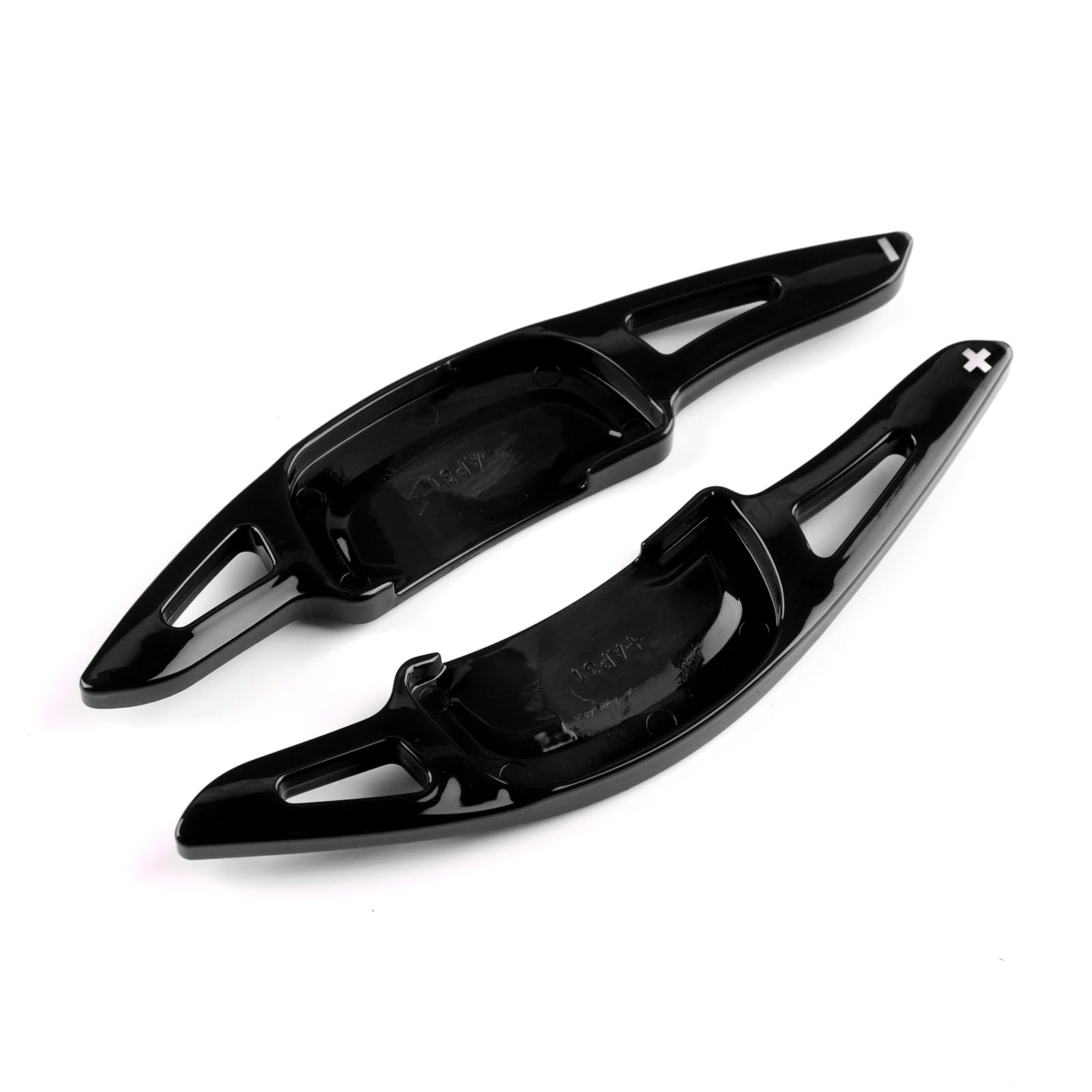 

KUNGKIC Накладки на подрулевые лепестки для Mazda 3 / CX-30 / CX-50 / CX-60 / CX-90 (АБС-пластик, Черный, Комплект Л/П) чёрный