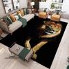 3D Lion Printed Carpet Non-slip Carpet Room Decor Carpets for Living Room Kitchen Mat Bedroom Decor Birthday Gift