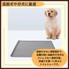 Ideamall Silicone Dog Toilet Tray and Mat, Easy To Clean, 40x60cm (Gray)