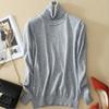 Women's Winter Slim Sweater Knit Turtleneck Soft Cashmere Wool Long Sleeve Pullover