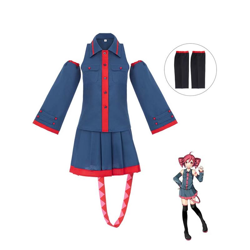 Akcentēts Teto pilns kostīms, Vocaloid krokots