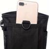 Taktische Tasche Outdoor Camping Zubehörtasche, Oxford-Gewebe, MOLLE-kompatibel, mit Kordelzugverschluss, Karabinerclip für Outdoor-Camping