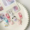 Sanrio Anime My Melody Bag Keychain Cartoon Cinnamonroll Cute Car Keyring Portable Pendant Decoration Accessories