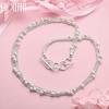 925 Sterling Silver Fashion Jewelry Grape Bead Wedding Necklace