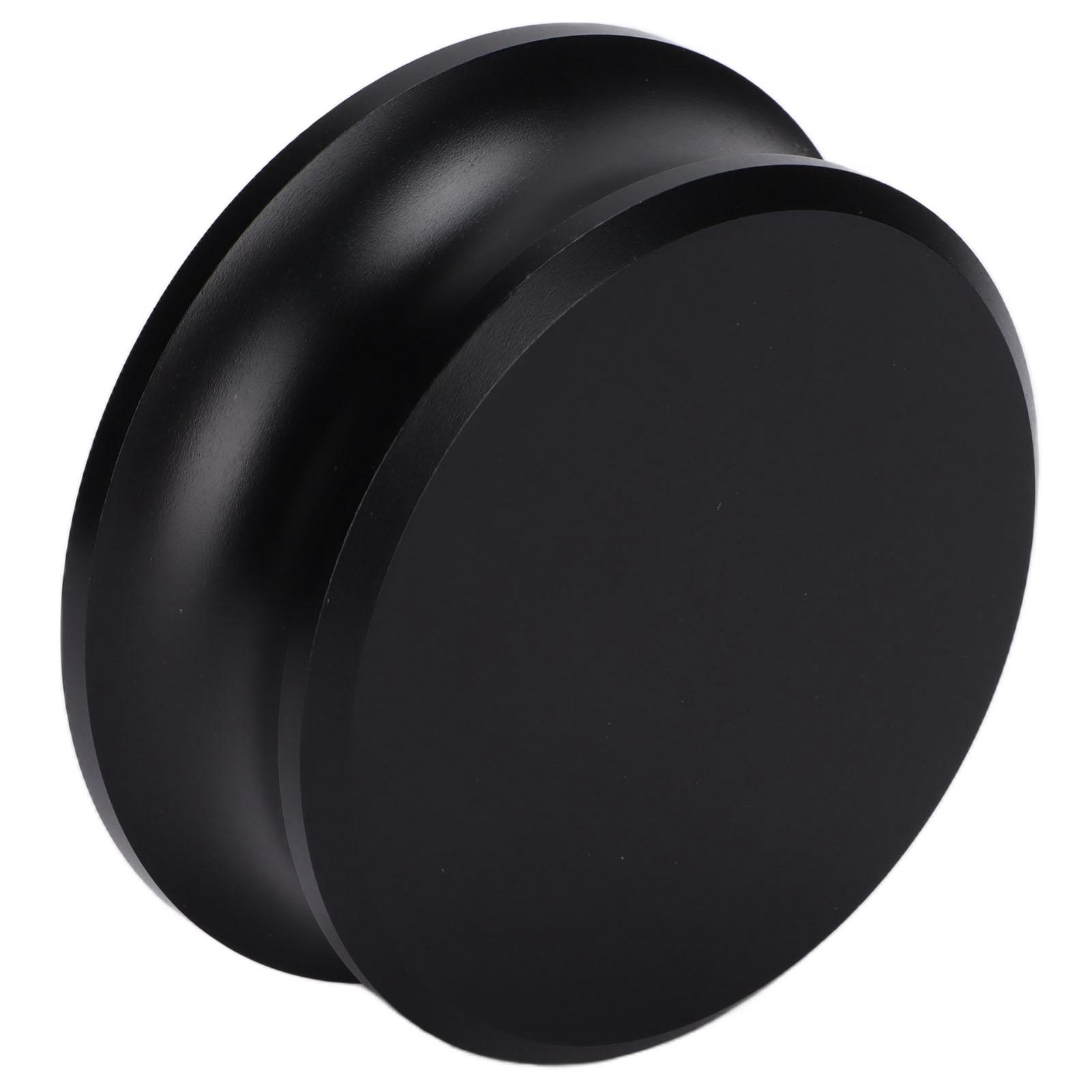 

Стабилизатор веса проигрывателя пластинок, алюминиевый проигрыватель виниловых пластинок, черный зажим для веса виниловых пластинок чёрный