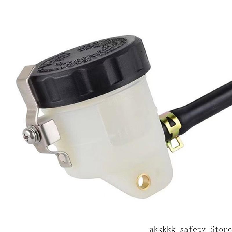 XXFF Motorrad Bremsflüssigkeitsbehälter Ölbecher Kunststoff Bremszylinder Ölbehälter Zubehör für GSXR750 ZX14R