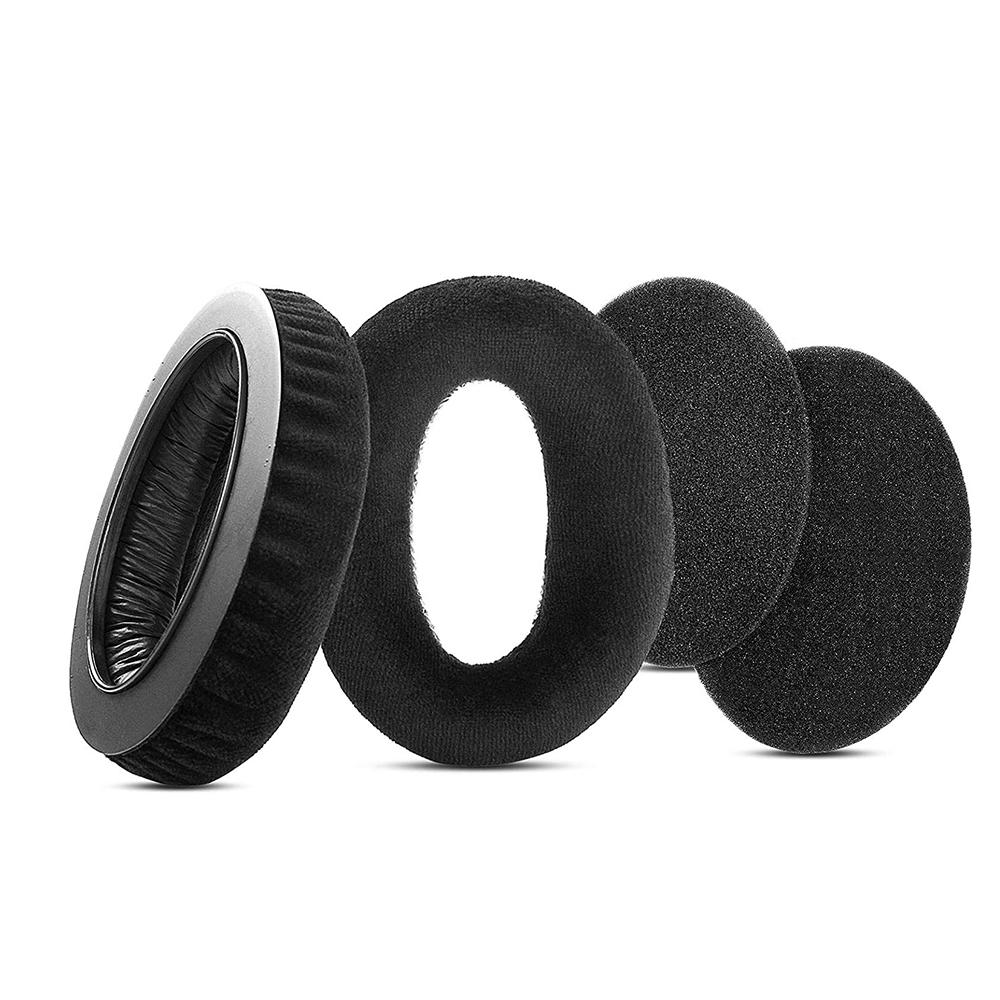 Pair Of Earpads For Sennheiser HD545 HD565 HD580 HD600 HD650 Headphone Ear Pads Cushion Memory Foam Sponge Cover Velvet Earmuffs