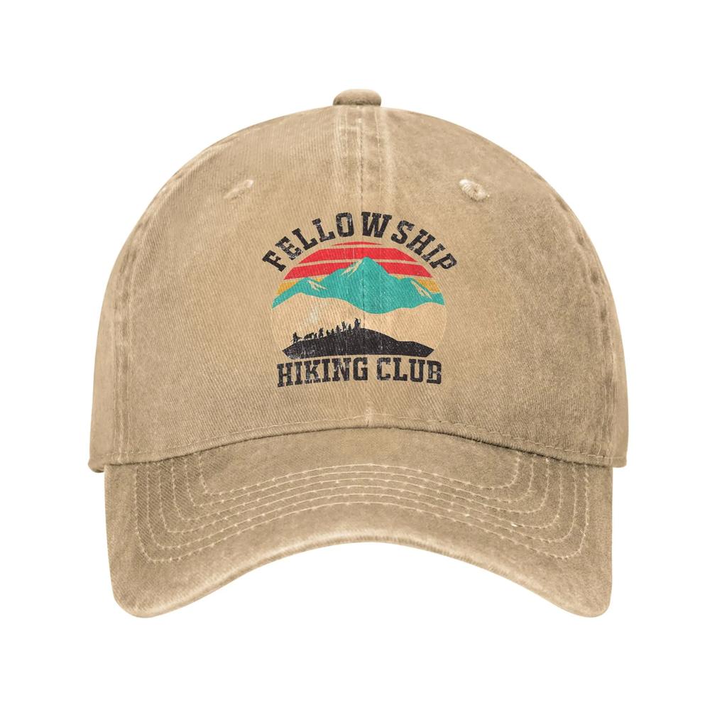 Fellowship Hiking Club Accessories Baseball Cap Unisex Casual Caps Hat Adjustable Sun Cap