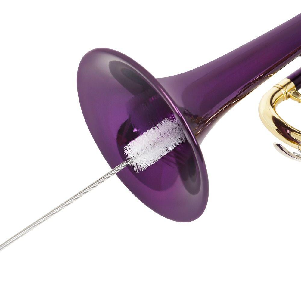 Maintenance Kit Trumpet Cleaning Brush Stainless Steel Trumpet Mouthpiece Cleaner  French Horn