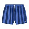 Ellesse Mens Staziona Vertical Stripe Swim Shorts