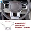 Carbon Fiber / Matte Style Steering Wheel Gear Panel Parts Cover Trim Fit For Kia Carnival KA4  - 2024 Interior Accessories