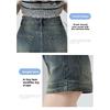 Women's Denim Shorts 2026 Summer New Tight-fitting A-line Jeans