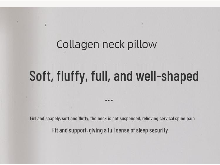 Non-Collapsing High-Weight Knit Neck Pillow for Cervical Support - Ideal for Adults, Students, Home & Dormitory