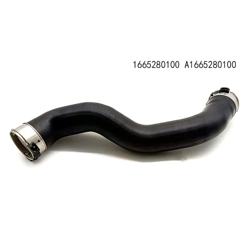 Kompatibel mit W166 ML250 GLE250 GLE300D 1665280100 Praktischer Ladeluftkühler-Turboschlauch Ansaugkrümmer Luftrohr