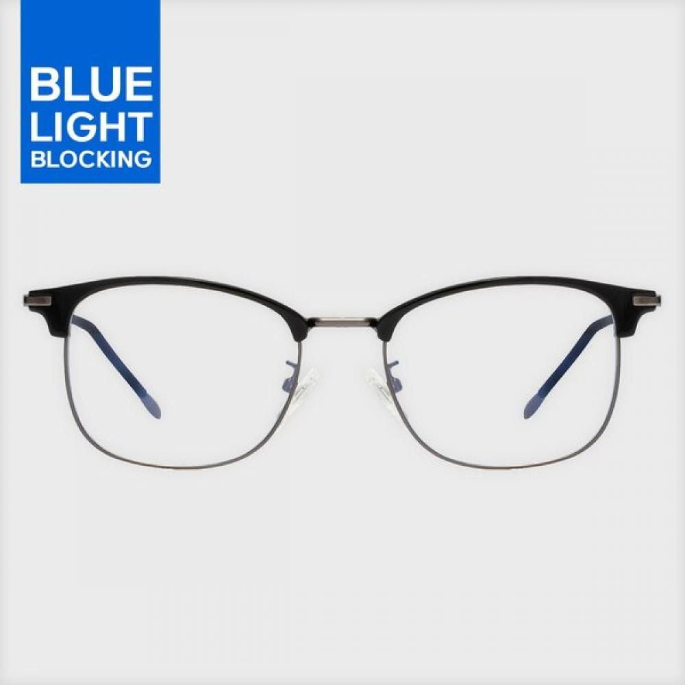Reclow Black Glass Clear Light Ver Glasses B713 Single option