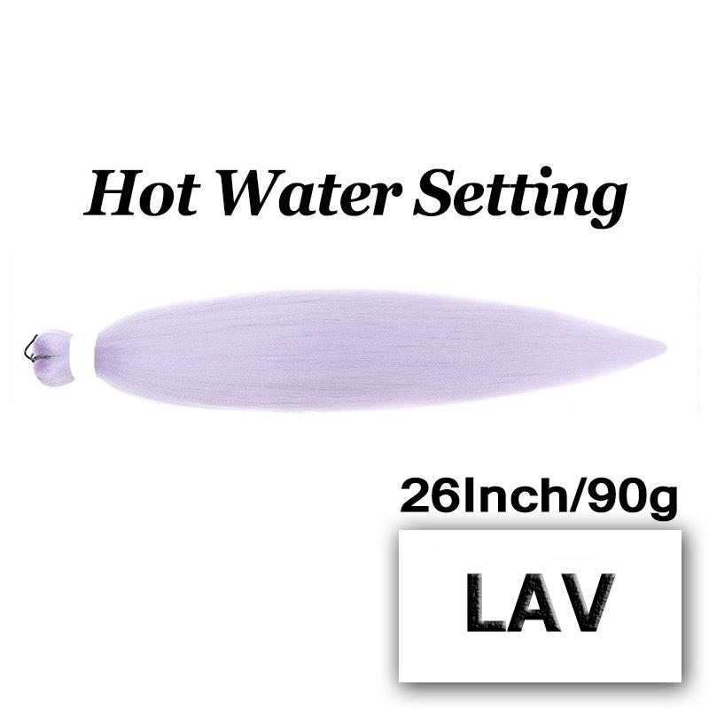 Braiding Hair Pre-stretched 26 Inch Hair Extensions for Afro Crochet Braids Synthetic Hair DIY Purple Pink Peach Red Jumbo Braid