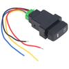 Foglight Switch ABS LED Fog Light Lamp Harness 12V Accessory for Car Modification