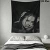 Lana Del Rey Wandteppich Ästhetisches Wandbehang Gedruckter Stoffdecke Dekorative Wandteppiche für Schlafzimmer Wohnzimmer Heimdekoration