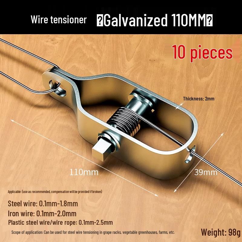 Stahldrahtspanner für Gewächshaus- & Spalierbefestigung