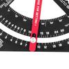 7 Inch Aluminum Alloy Triangle Ruler Adjustable Angle Adjustable Rafter Framing Square  Woodworking