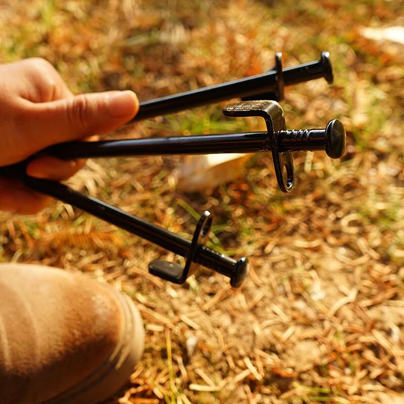 Suiyuan Outdoor Heavy-Duty Steel Tent Pegs