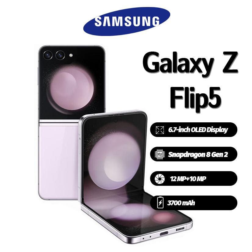 Samsung Galaxy Z Flip 5 Smartphone unterstützt Nano-SIM+eSIM, Brandneu 256GB rosa