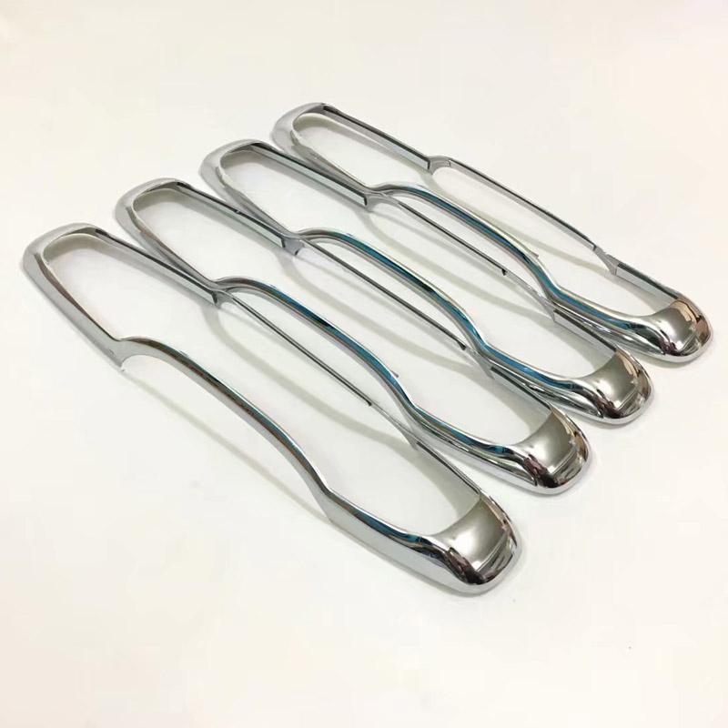 Pro Volvo XC60 XC90 S90 V90 CC 2018 Kryt rámu vnější kliky dveří vozu ABS Chromovaný Dekorativní doplněk