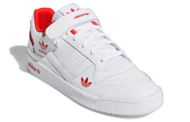 Forum Adidas Originals Low 'Cloud White Red' H01674
