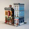 2262 Teile Detektivbüro DIY Bausteine Steine Architektur Spielzeug Kompatibel mit 15011 10246 City StreetView Geburtstagsgeschenk