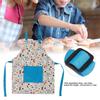 Children Kids Cooking Baking Painting Apron Chefs Kitchen Home