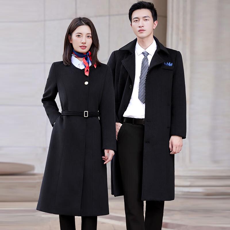 

Унисекс пальто Tiluoman из смесовой шерсти с хлопковой подкладкой 3XL