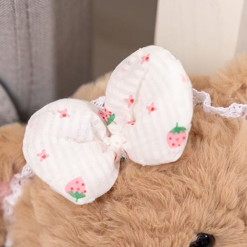 22cm Simulation Healing Series Little Bear Doll Plush Toy Handmade Doll Cartoon Anime Cute Pillow Cushion Decoration Children's