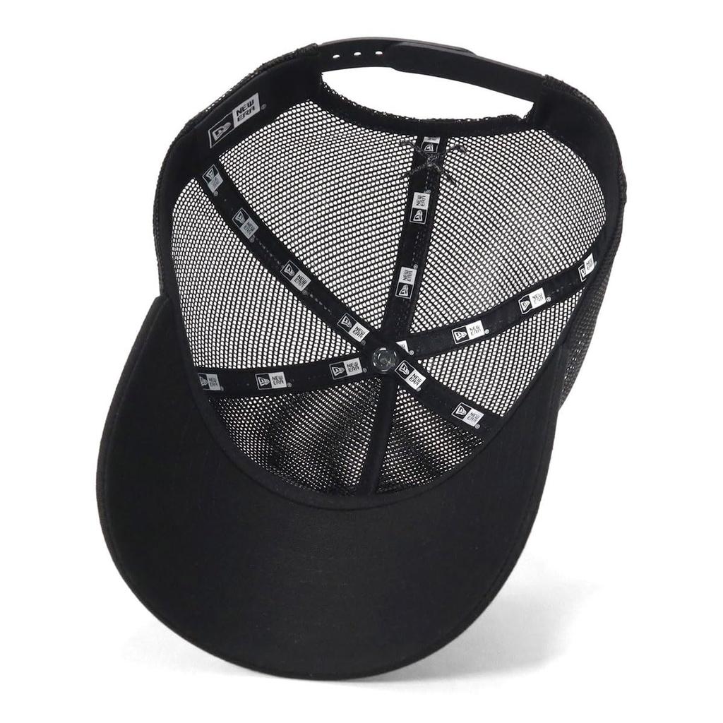 New Era Golf 9Forty Meshed Up Box Logo Exclusive to Free Shipping A-Frame Cap, Black, ONSPOTZ,