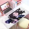 Beautiful Anime LLycoris Recoil Takina Inoue Mouse Pad Large Thick Desk Pad Stitched Edges Gaming Mouse Mat For Pc
