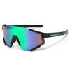 New Ins Wind Colorful One-Piece Large Frame Women'S Sunglasses Men'S Personality Sunshade Trendy Sunglasses Cycling Glasses