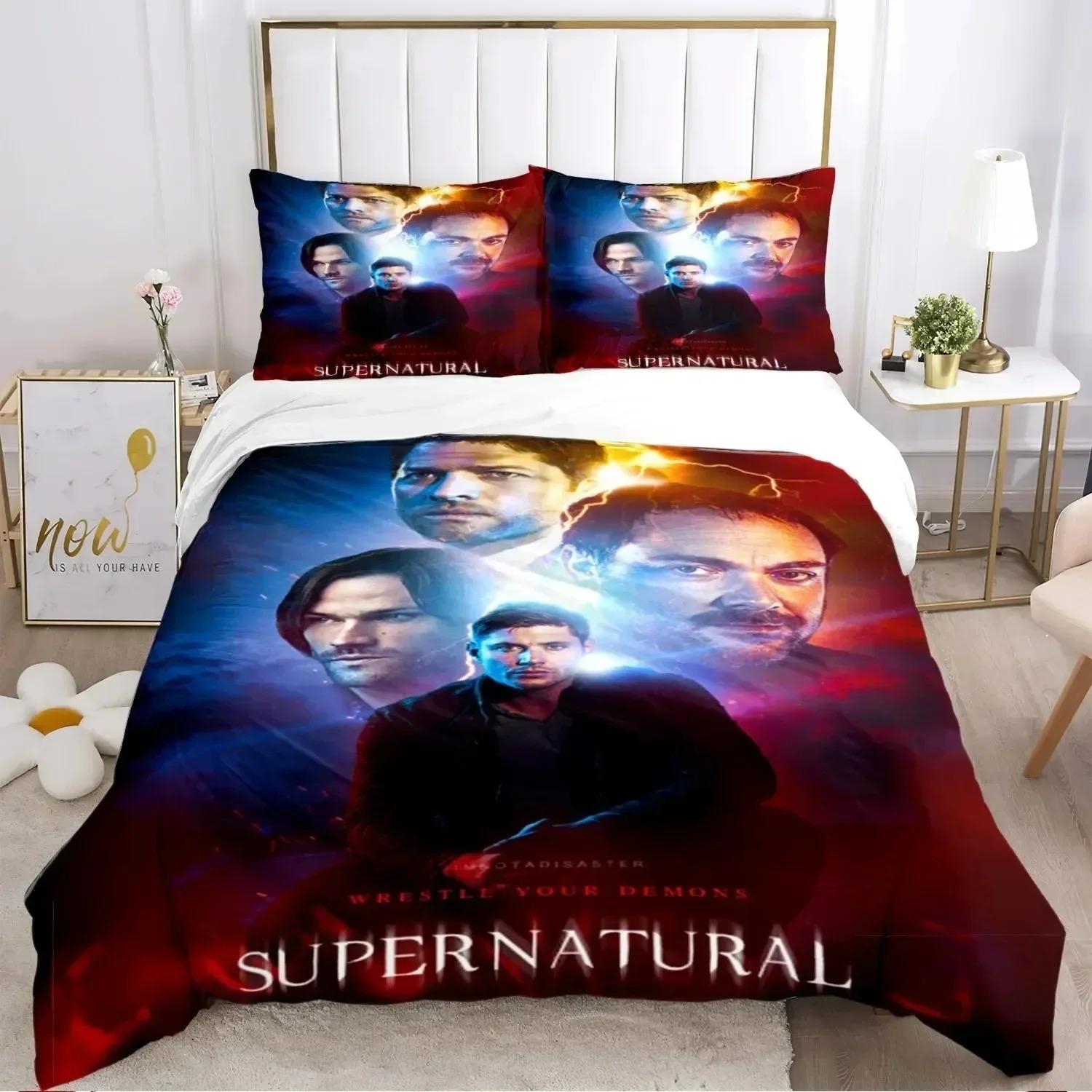 Personality Supernaturalbed Bedding Set Bedroom Soft Modern Bedspreads Comefortable Duvet Cover Quilt Cover And Pillowcase 70x133cm 3pcs