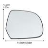 Door Mirror Glass Lens For Nissan SUNNY Micra 2010 2011 2012 2013-2017 Heated Rearview Side Mirror Glass Lens Car Accessories