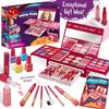 Star Princess All-in-One Kinder-Farbkosmetik-Set Make-up Kosmetik Lipgloss, Geburtstags-Weihnachtsgeschenk für Neffen, 1 Stück