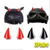 Motorbike Helmet Suction Cup Decoration  Helmet Suction Cups  Devil's Horn Decorative Accessories  Bull Horn Helmet Decoration