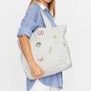 Vans Sports Casual Top Handle Cotton Tote Bag Shopping Bag Handheld Shoulder Bag Unisex Tote Bags VN0A7SCM7VJ1