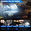 Universal LED Car Under Hood Work Inspection Light Kit Waterproof 12V White LED Strip Light Bars Car Hood Light Fits Any Vehicle