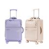 2025 Women's Ultra-Light Carry-On Luggage: 20-inch Fabric Suitcase with Lock, 24-inch Option Available.