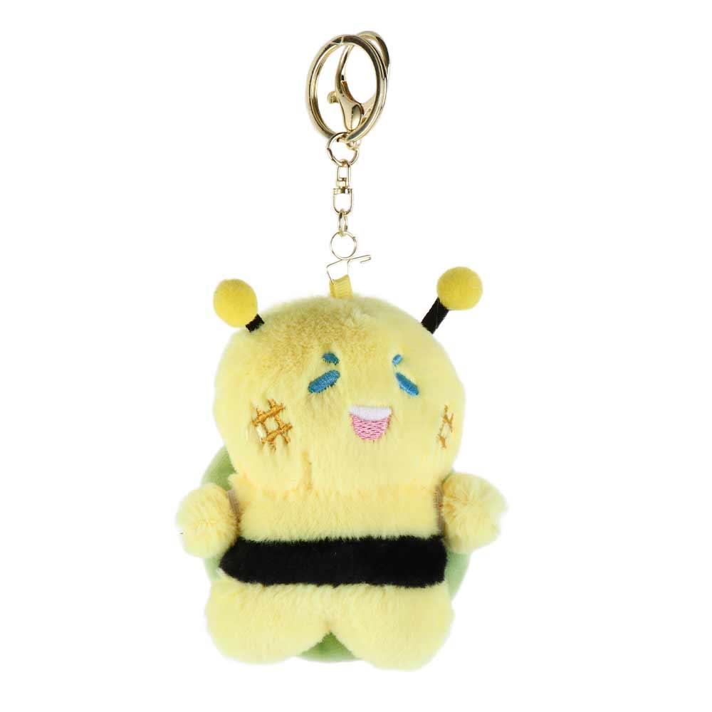 Плюшевая черепаха Пчела Плюшевый брелок Набитая черепаха Пчела Плюшевая черепаха Пчела Кукла Подвеска 11 см Мультфильм Аниме Черепаха Пчела Плюшевый брелок