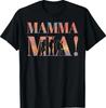 Mamma Mia Retro Disco Dancing Silhouette 70s Vibes T-Shirt