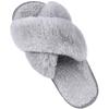 Fashion Litfun Fashion Fur Slippers For Women Winter Soft Bottom Cozy Fur Flip Flops Female Indoor Home Fluffy Short Plush Fuzzy Slides