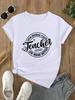 Teacher Graphic T-shirt