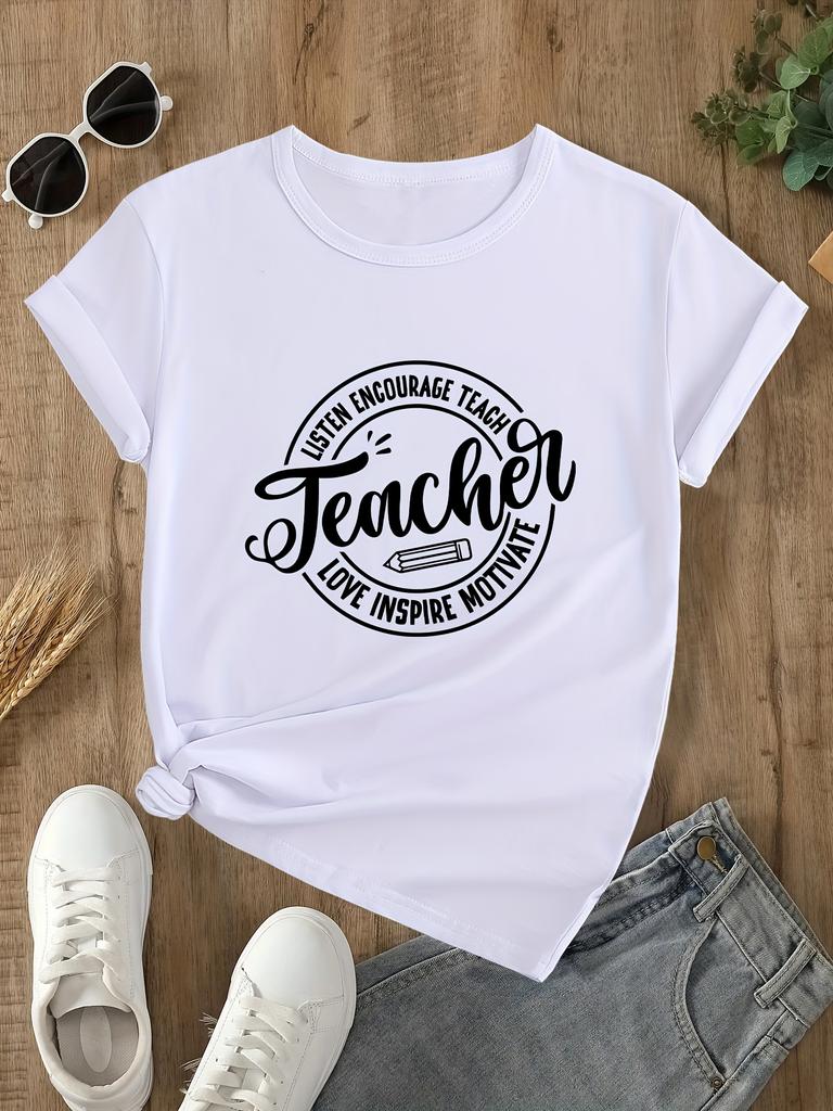 Teacher Graphic T-shirt