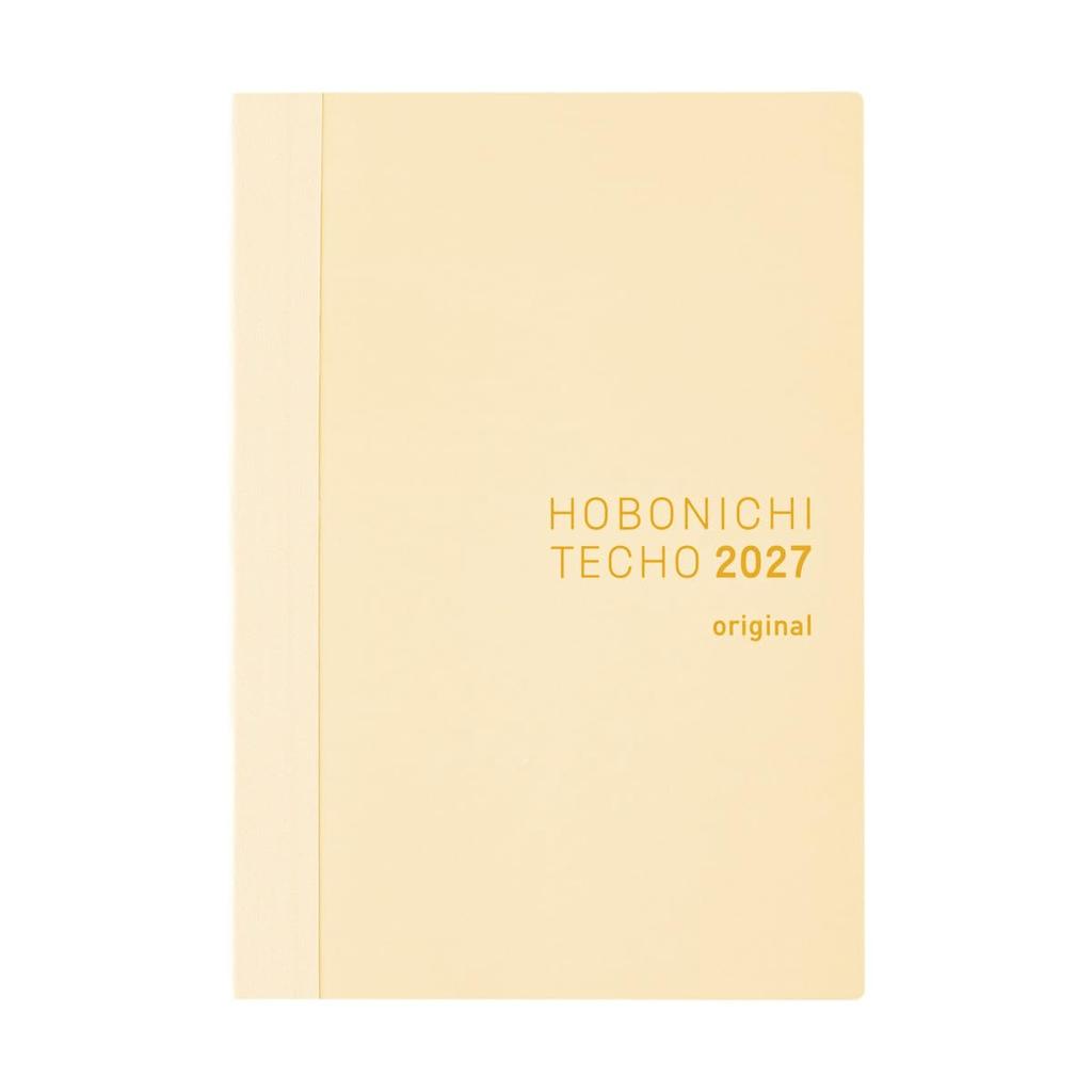 Hobonichi Techo 2027 Main Body Original English Version A6 1 Page Per Day (English) January Monday Start