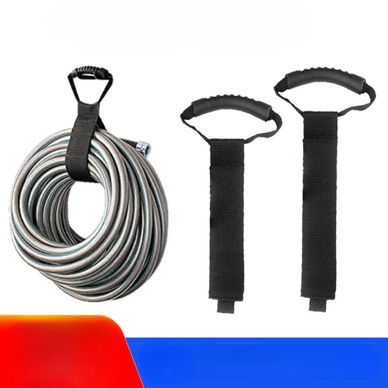 1Pc Portable Heavy Duty Storage Strap Adhesive Velcro Handle Heavy Duty Strap Cable Wire Harness Wire Storage Strap